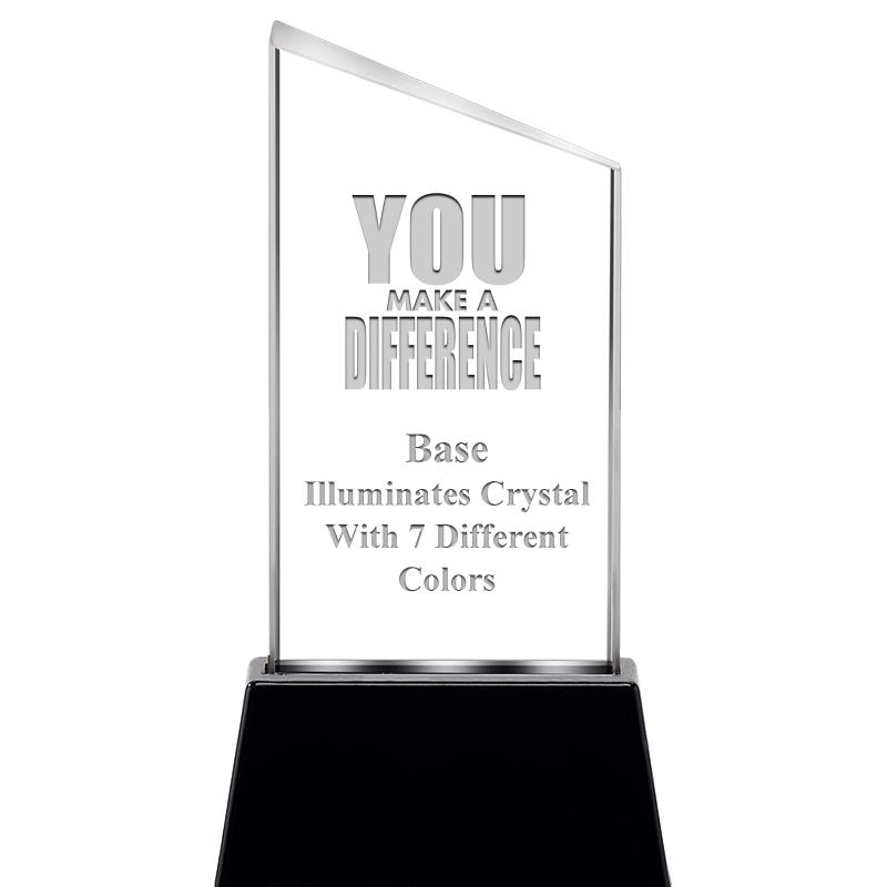 6.4"SLANT RADIANZ LITE-UP CRYS