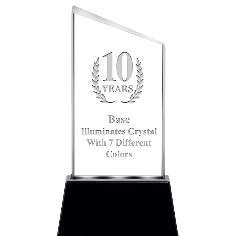 6.4"SLANT RADIANZ LITE-UP CRYS