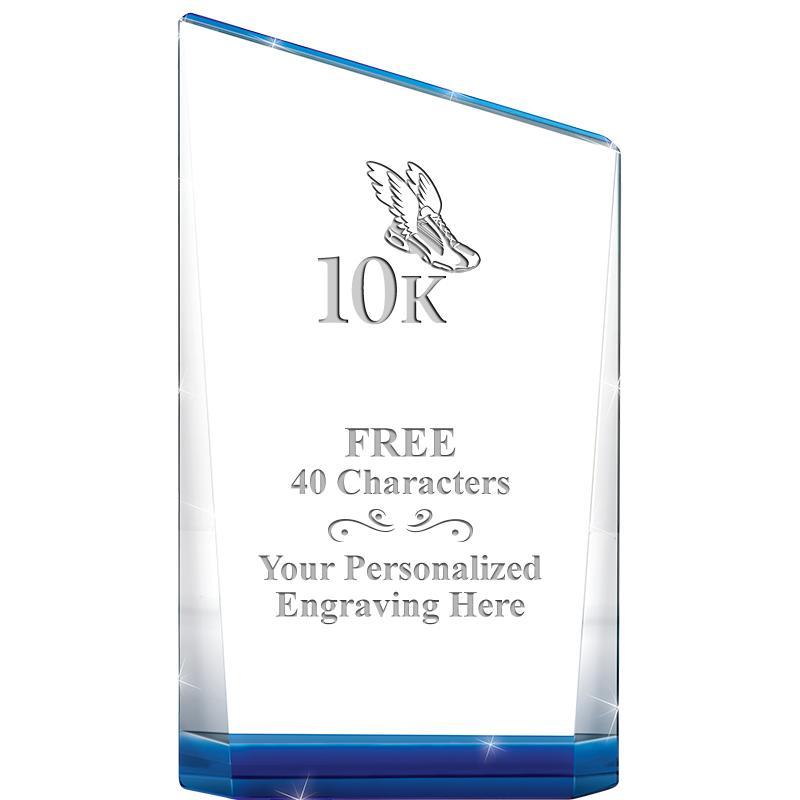 8" SAPPHIRE ACENSION CRYSTAL