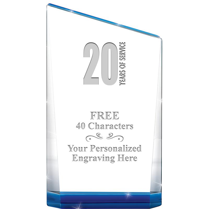 7.75"SAPPHIRE ASCENSION CRYSTA