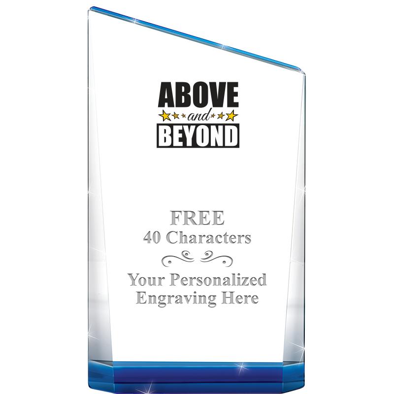 8" SAPPHIRE ACENSION CRYSTAL