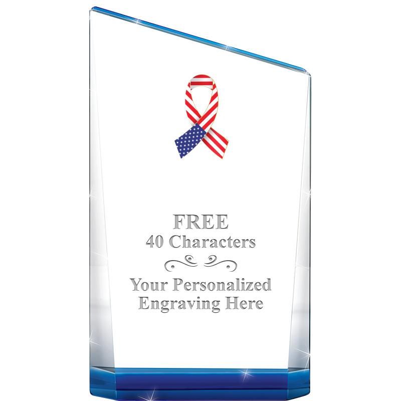 8" SAPPHIRE ACENSION CRYSTAL