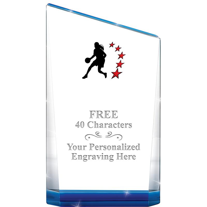 8" SAPPHIRE ACENSION CRYSTAL