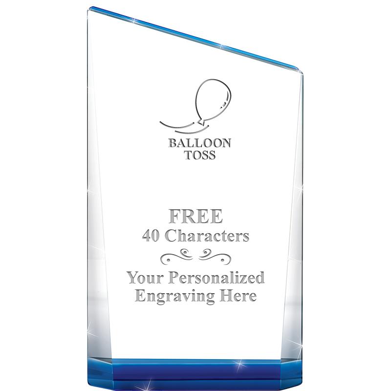 8" SAPPHIRE ACENSION CRYSTAL