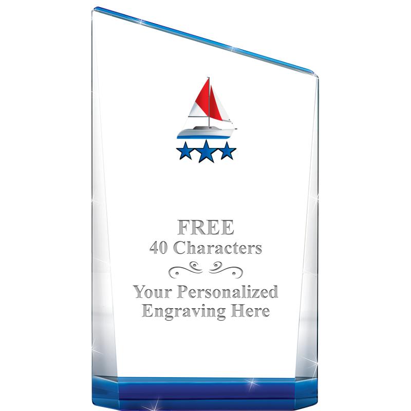 7.75"SAPPHIRE ASCENSION CRYSTA