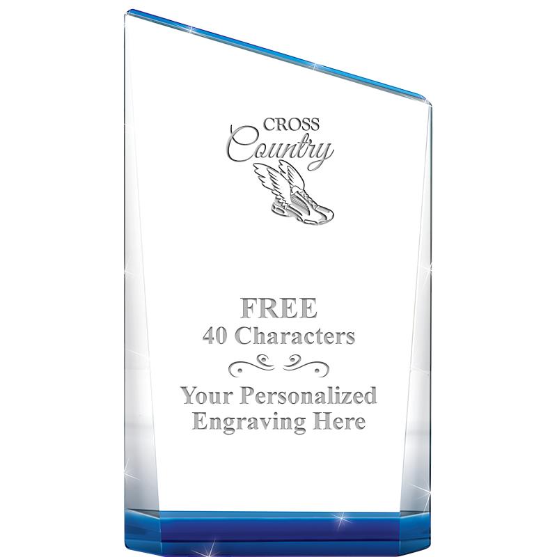 8" SAPPHIRE ACENSION CRYSTAL