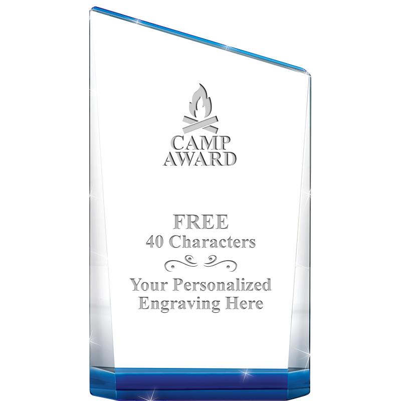 8" SAPPHIRE ACENSION CRYSTAL