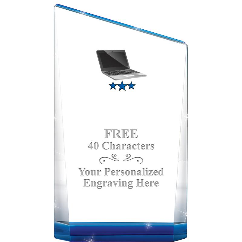 7.75"SAPPHIRE ASCENSION CRYSTA