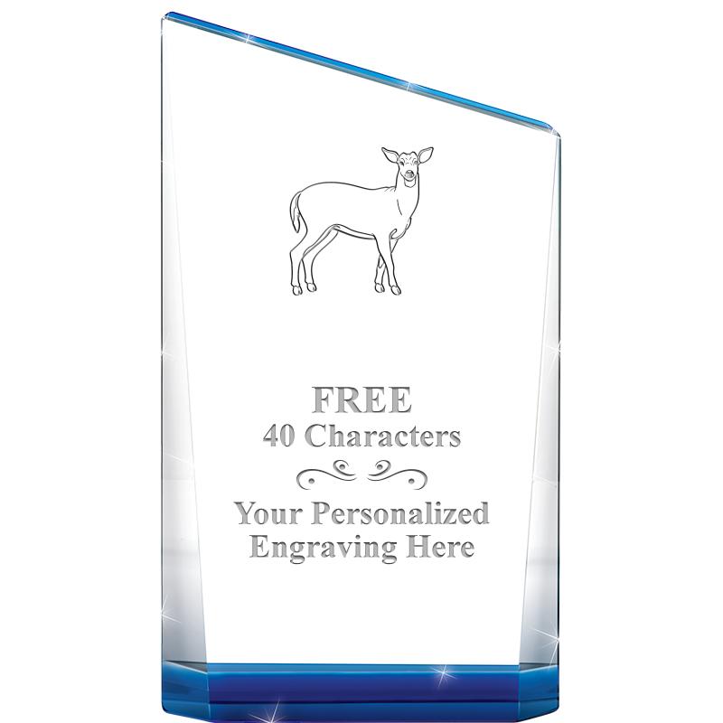 7.75"SAPPHIRE ASCENSION CRYSTA