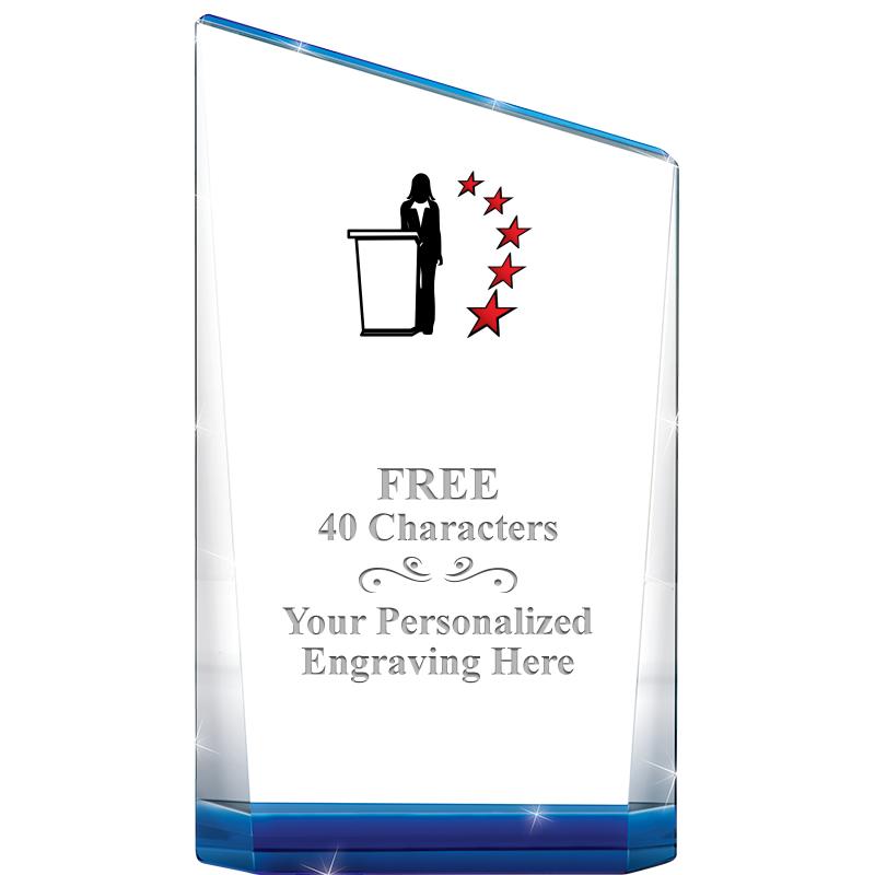 7.75"SAPPHIRE ASCENSION CRYSTA