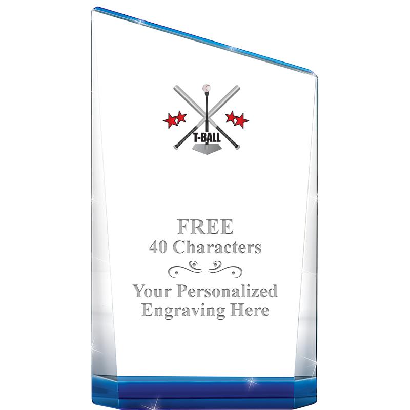 8" SAPPHIRE ACENSION CRYSTAL