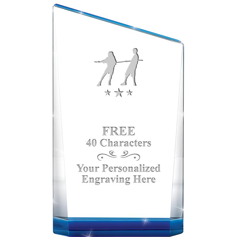 7.75"SAPPHIRE ASCENSION CRYSTA