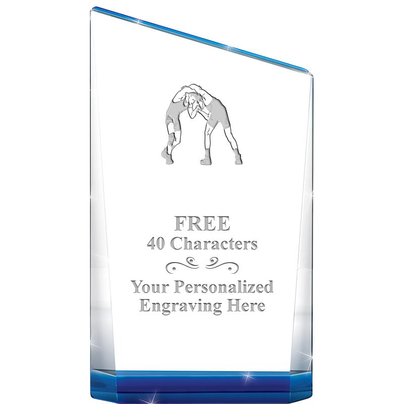 8" SAPPHIRE ACENSION CRYSTAL