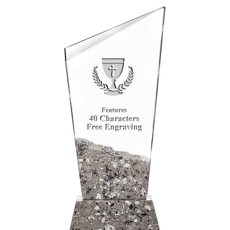 9" STONECUTTER CRYSTAL