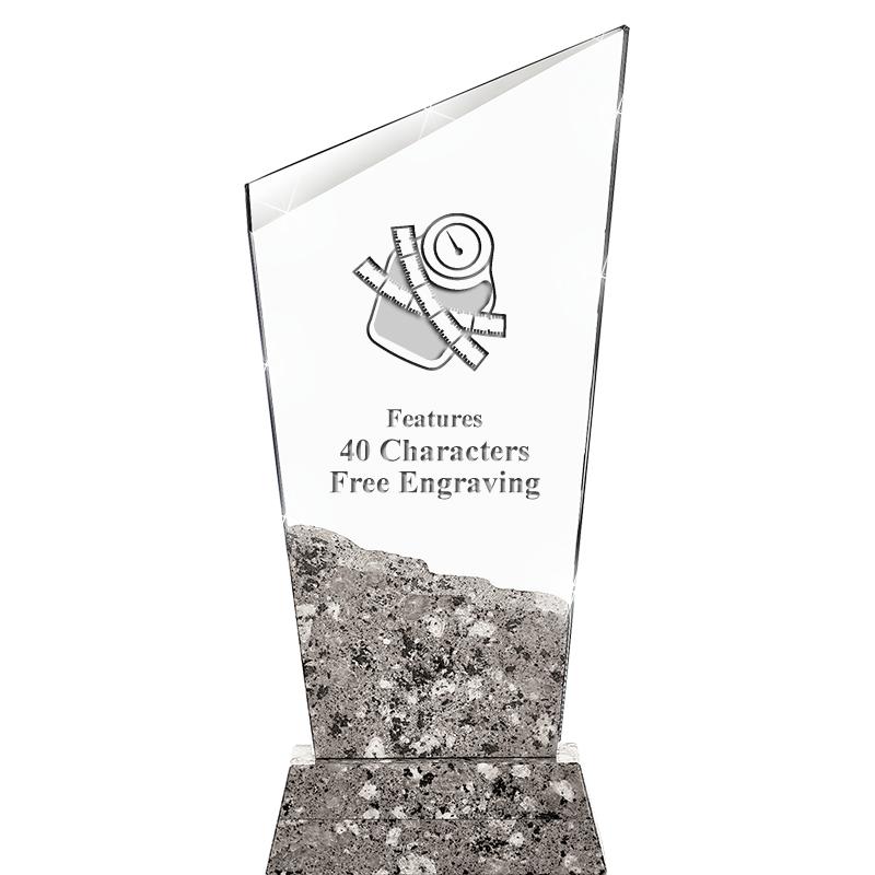 9" STONECUTTER CRYSTAL