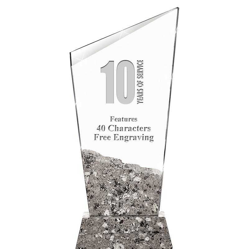 9" STONECUTTER CRYSTAL