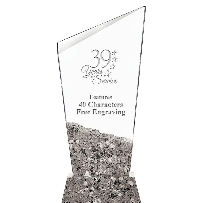 9" STONECUTTER CRYSTAL