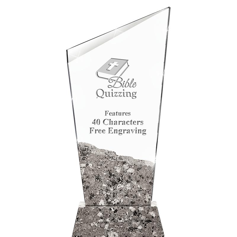 9" STONECUTTER CRYSTAL