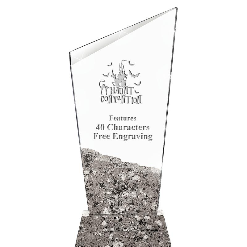 9" STONECUTTER CRYSTAL