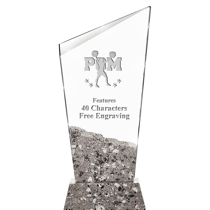 9" STONECUTTER CRYSTAL