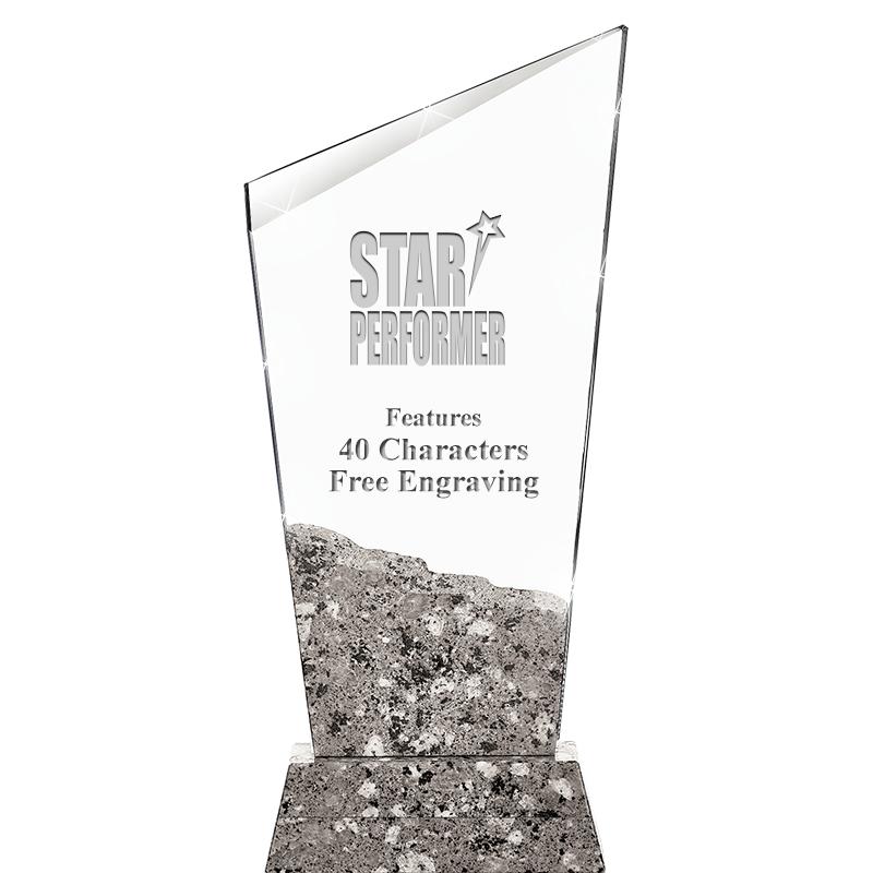 9" STONECUTTER CRYSTAL