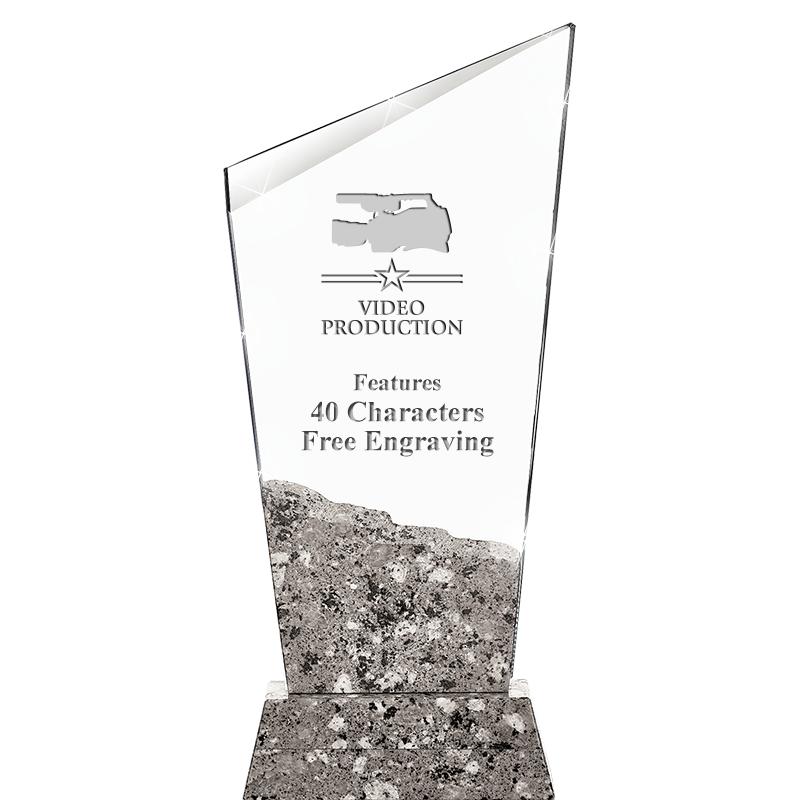 9" STONECUTTER CRYSTAL