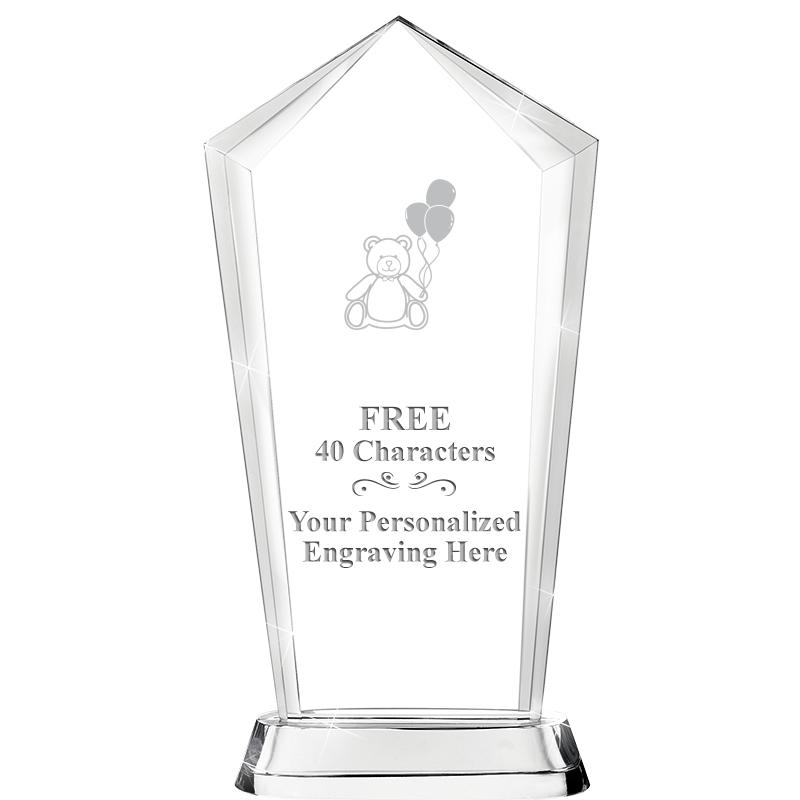 9" SKYSCRAPER CRYSTAL