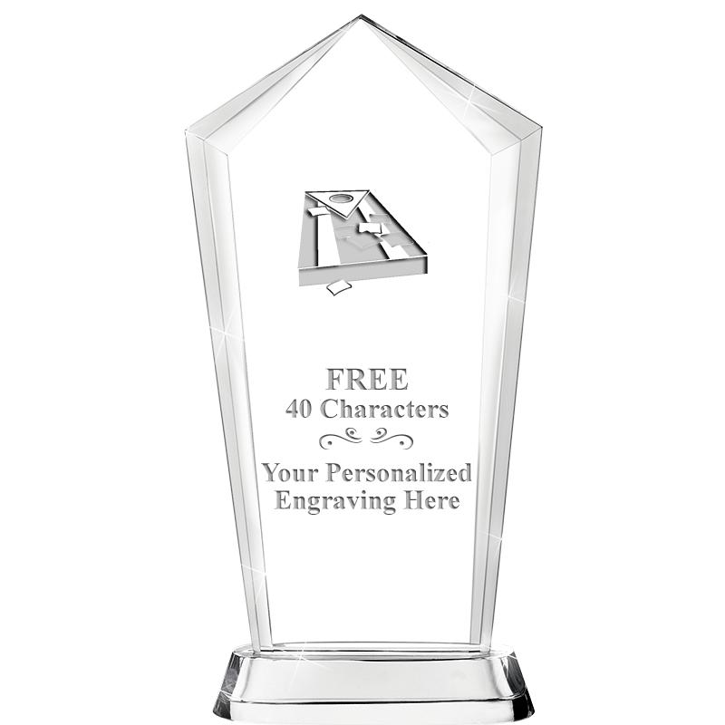 9" SKYSCRAPER CRYSTAL