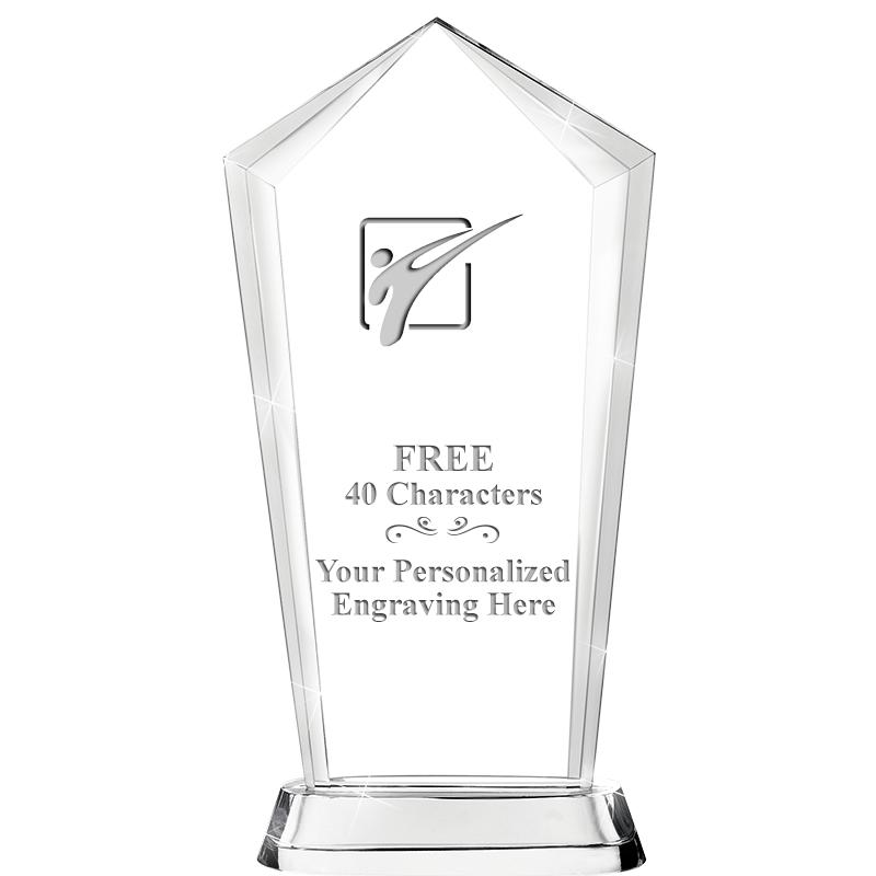 9" SKYSCRAPER CRYSTAL