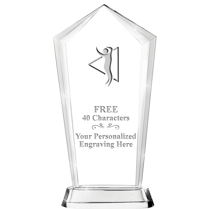 9" SKYSCRAPER CRYSTAL