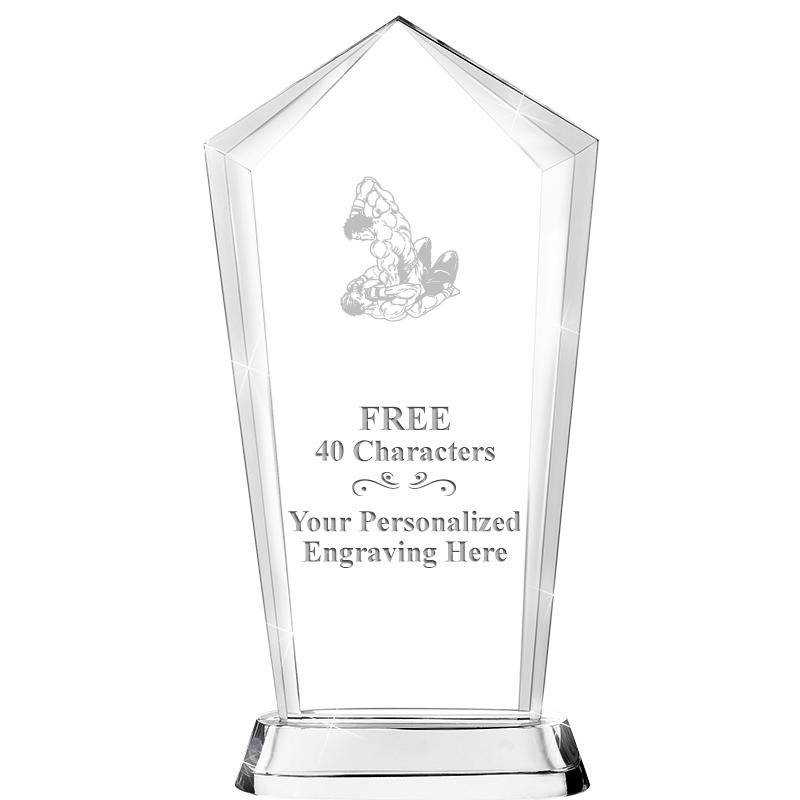 9" SKYSCRAPER CRYSTAL