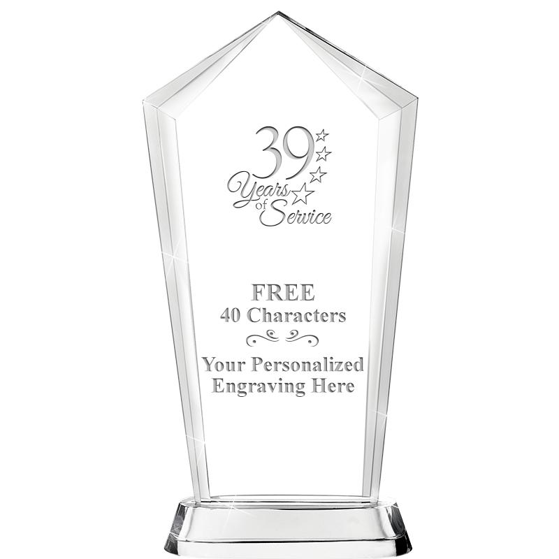 9" SKYSCRAPER CRYSTAL