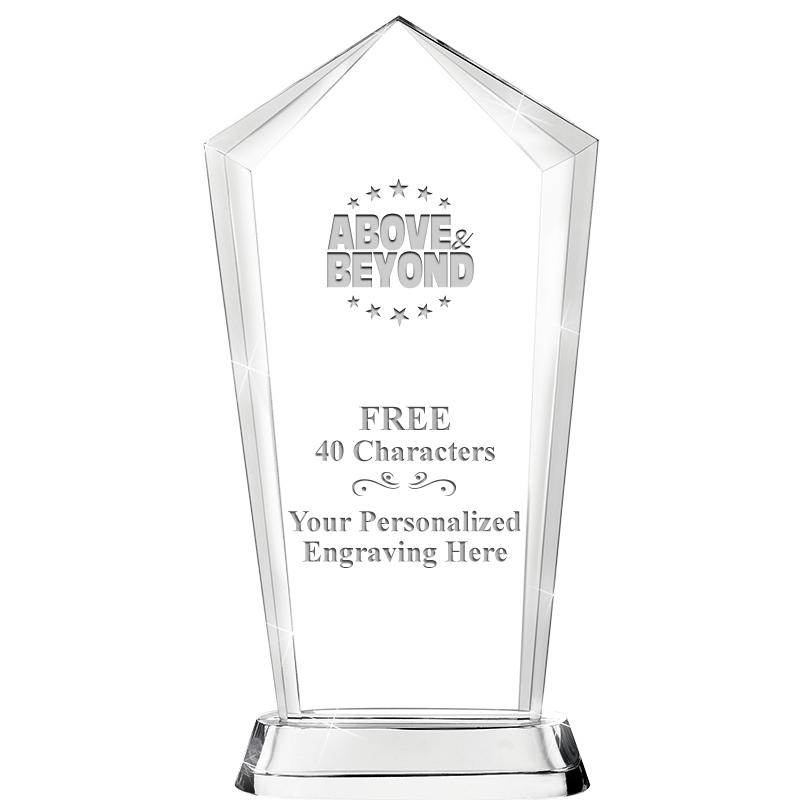 9" SKYSCRAPER CRYSTAL