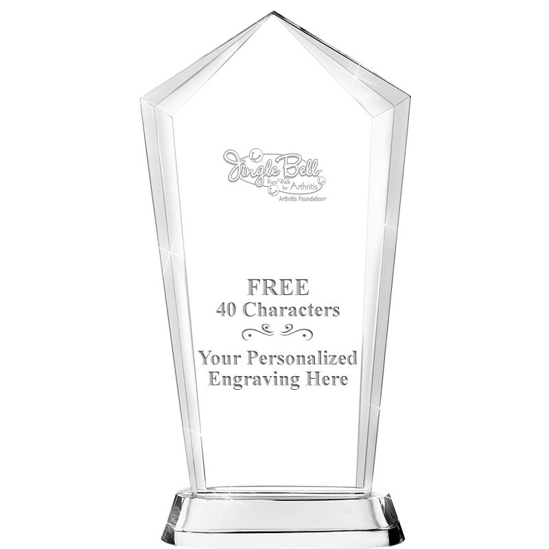 9" SKYSCRAPER CRYSTAL