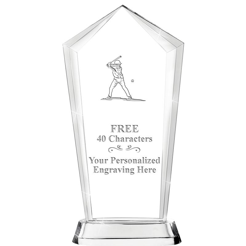 9" SKYSCRAPER CRYSTAL