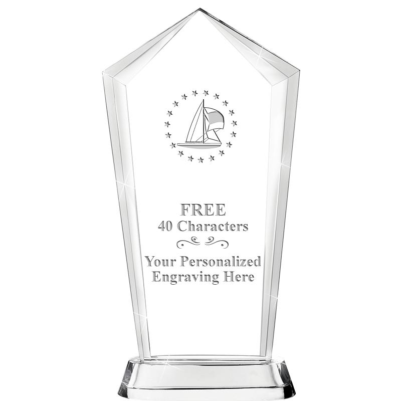 9" SKYSCRAPER CRYSTAL