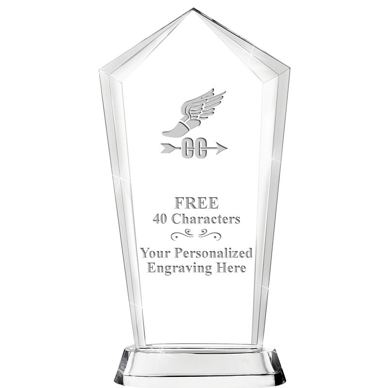 9" SKYSCRAPER CRYSTAL