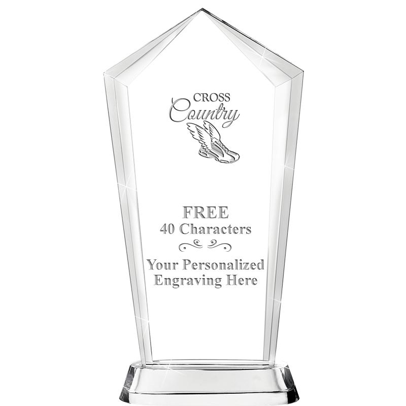 9" SKYSCRAPER CRYSTAL