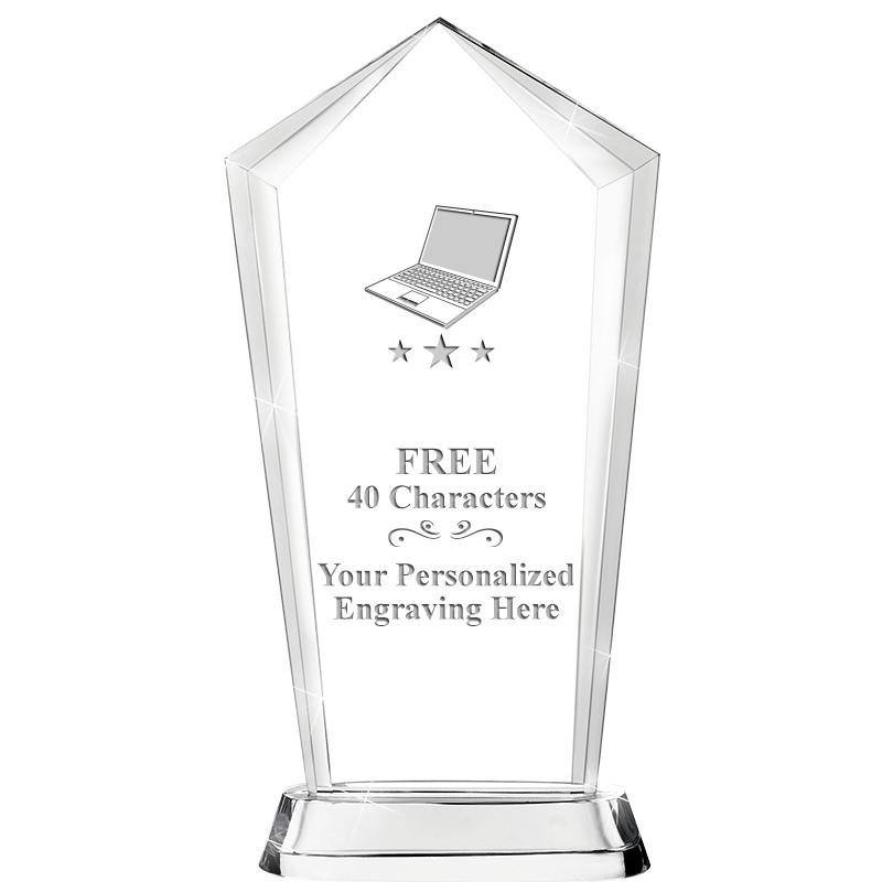 9" SKYSCRAPER CRYSTAL