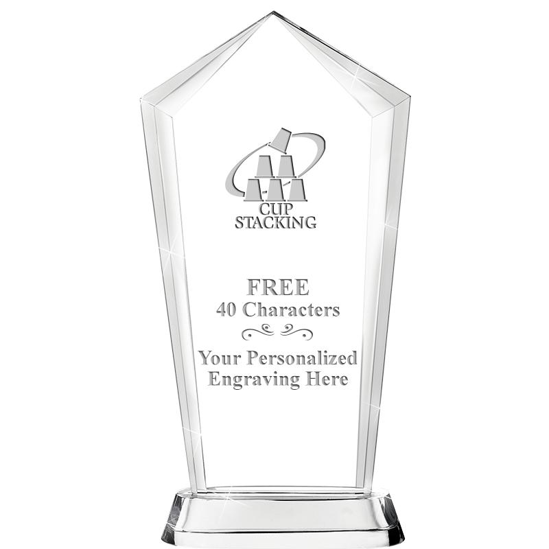 9" SKYSCRAPER CRYSTAL