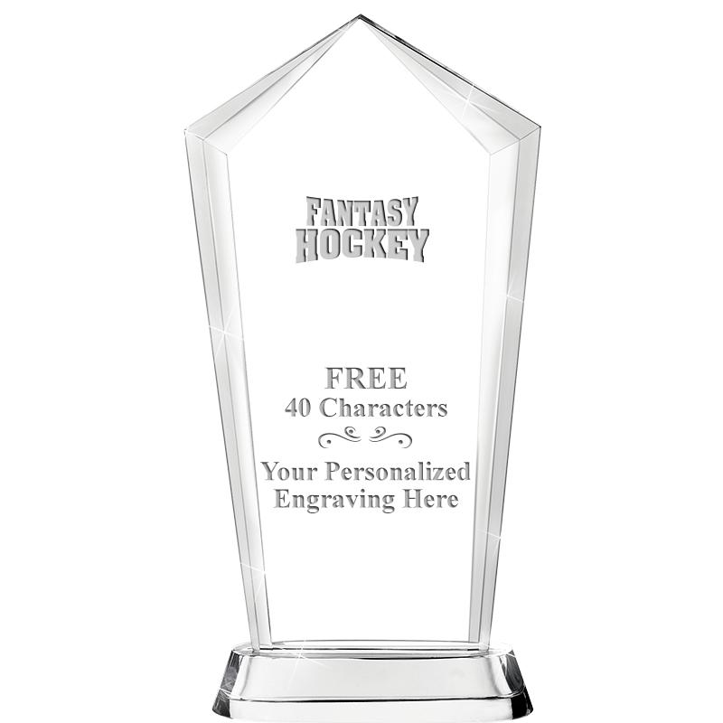 9" SKYSCRAPER CRYSTAL