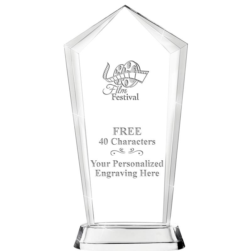 9" SKYSCRAPER CRYSTAL