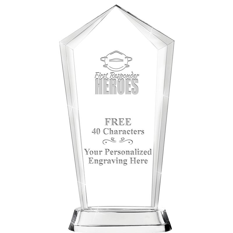 9" SKYSCRAPER CRYSTAL