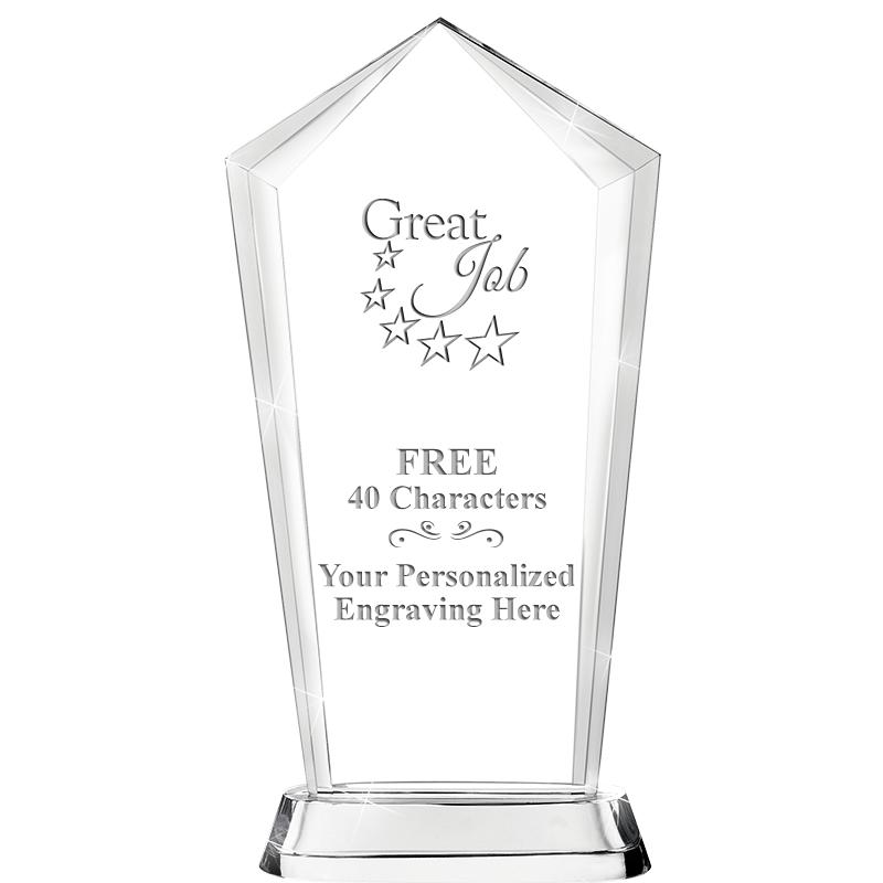 9" SKYSCRAPER CRYSTAL