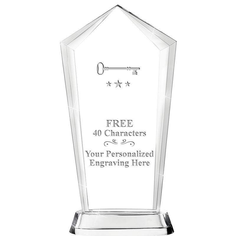 9" SKYSCRAPER CRYSTAL