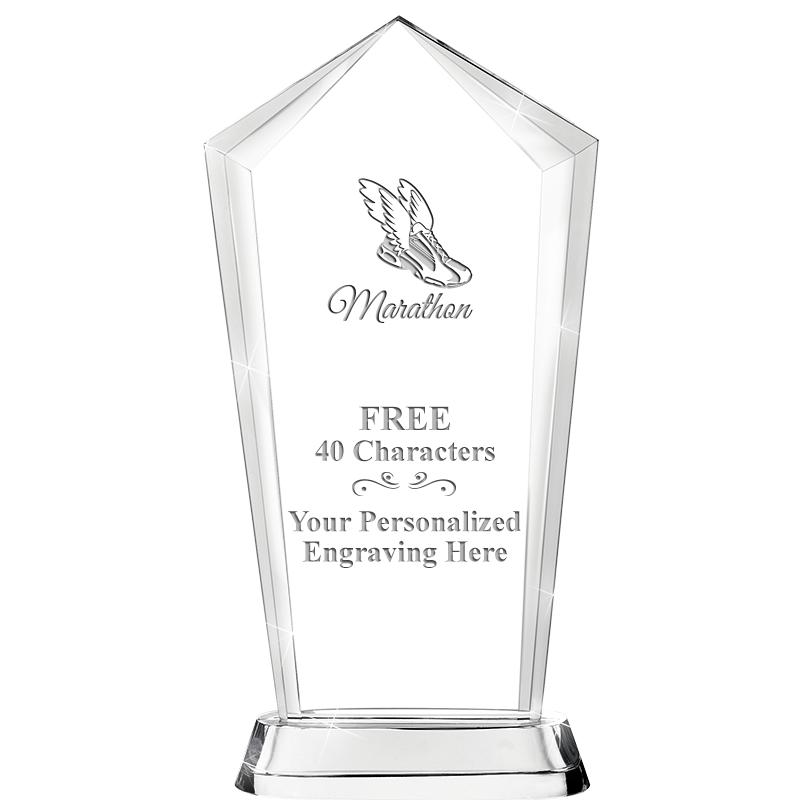 9" SKYSCRAPER CRYSTAL