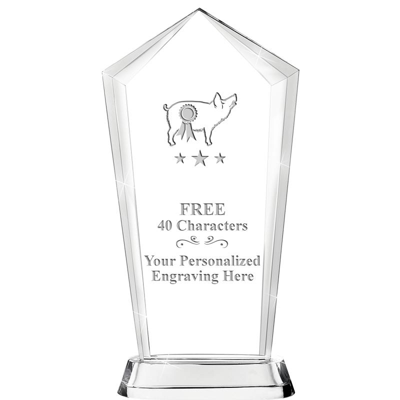 9" SKYSCRAPER CRYSTAL