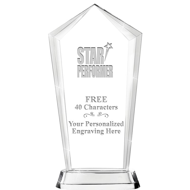 9" SKYSCRAPER CRYSTAL