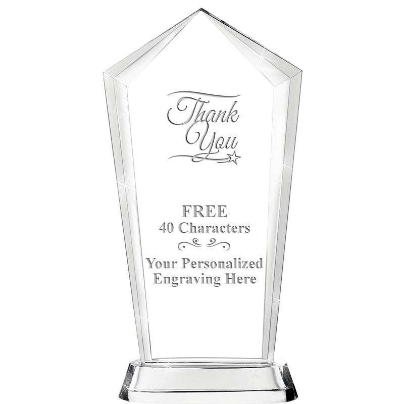 9" SKYSCRAPER CRYSTAL