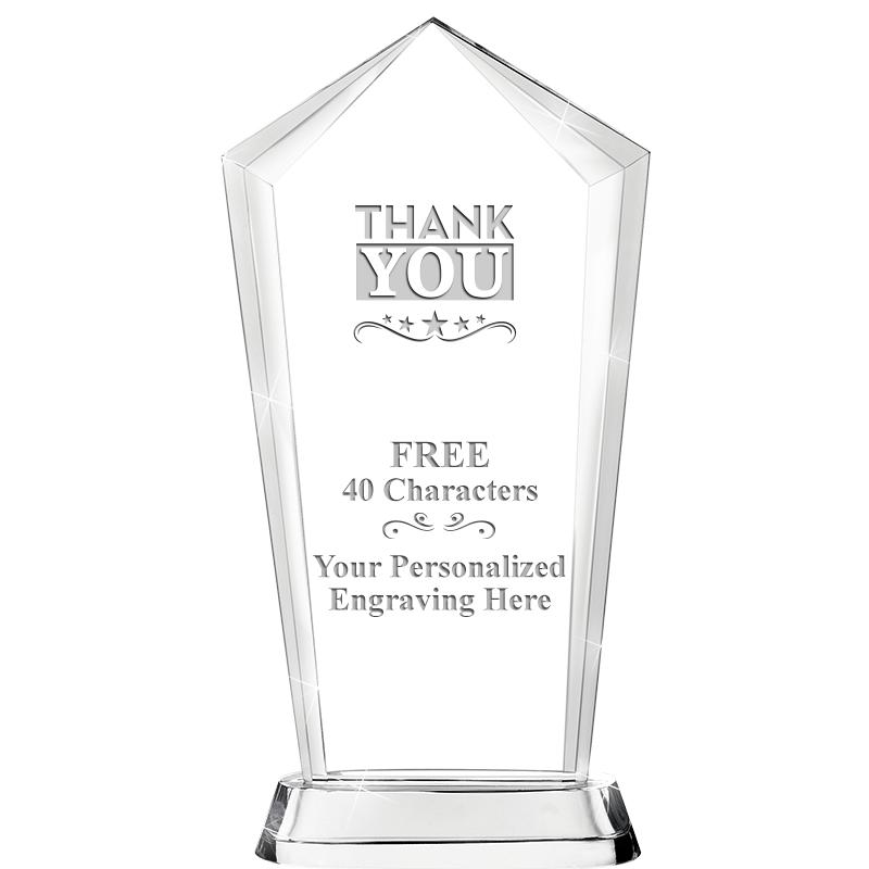 9" SKYSCRAPER CRYSTAL